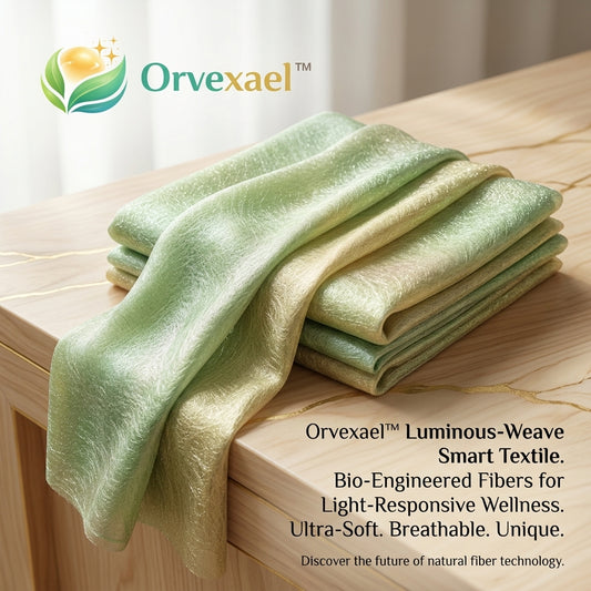 Orvexael™ Luminous-Weave Smart Textile