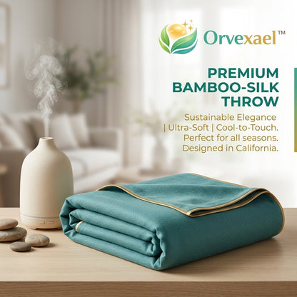 Orvexael™ Premium Bamboo-Silk Throw
