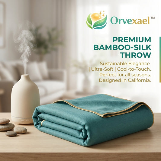 Orvexael™ Premium Bamboo-Silk Throw